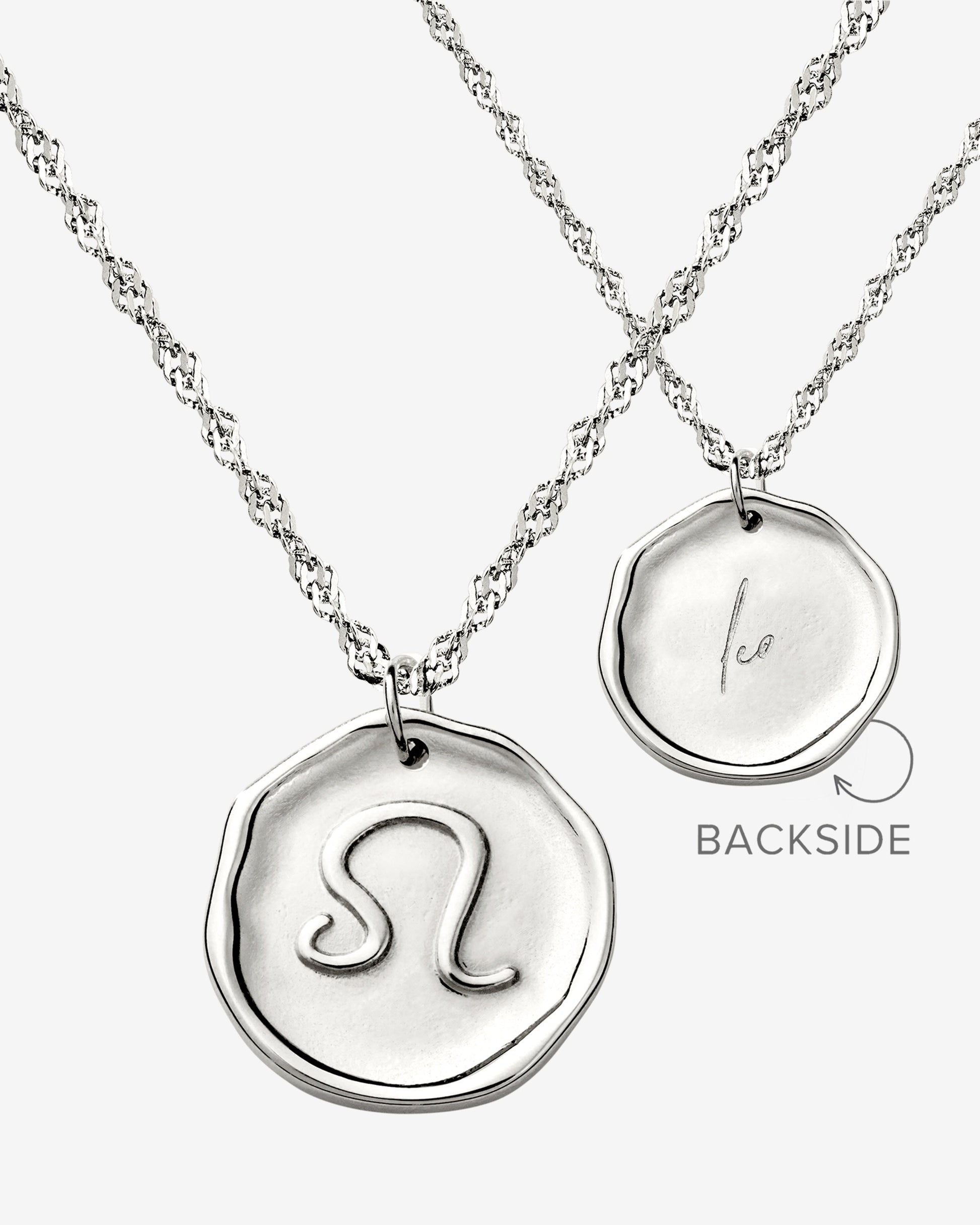 Zodiac Necklace Silver