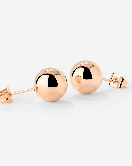 Bubbly Studs Medium Rose Gold
