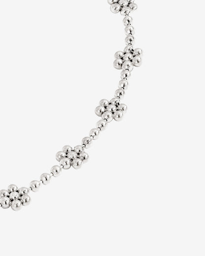 Blooming Choker Silver