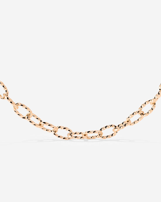Fantasy Chain Necklace Rose Gold