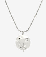 Shiny Stars Necklace Silver