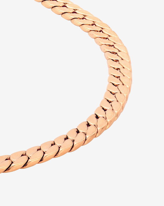 Snaked Necklace Rose Gold