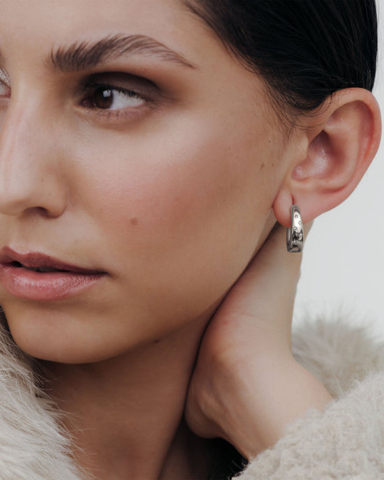 Starstruck Hoops Silver