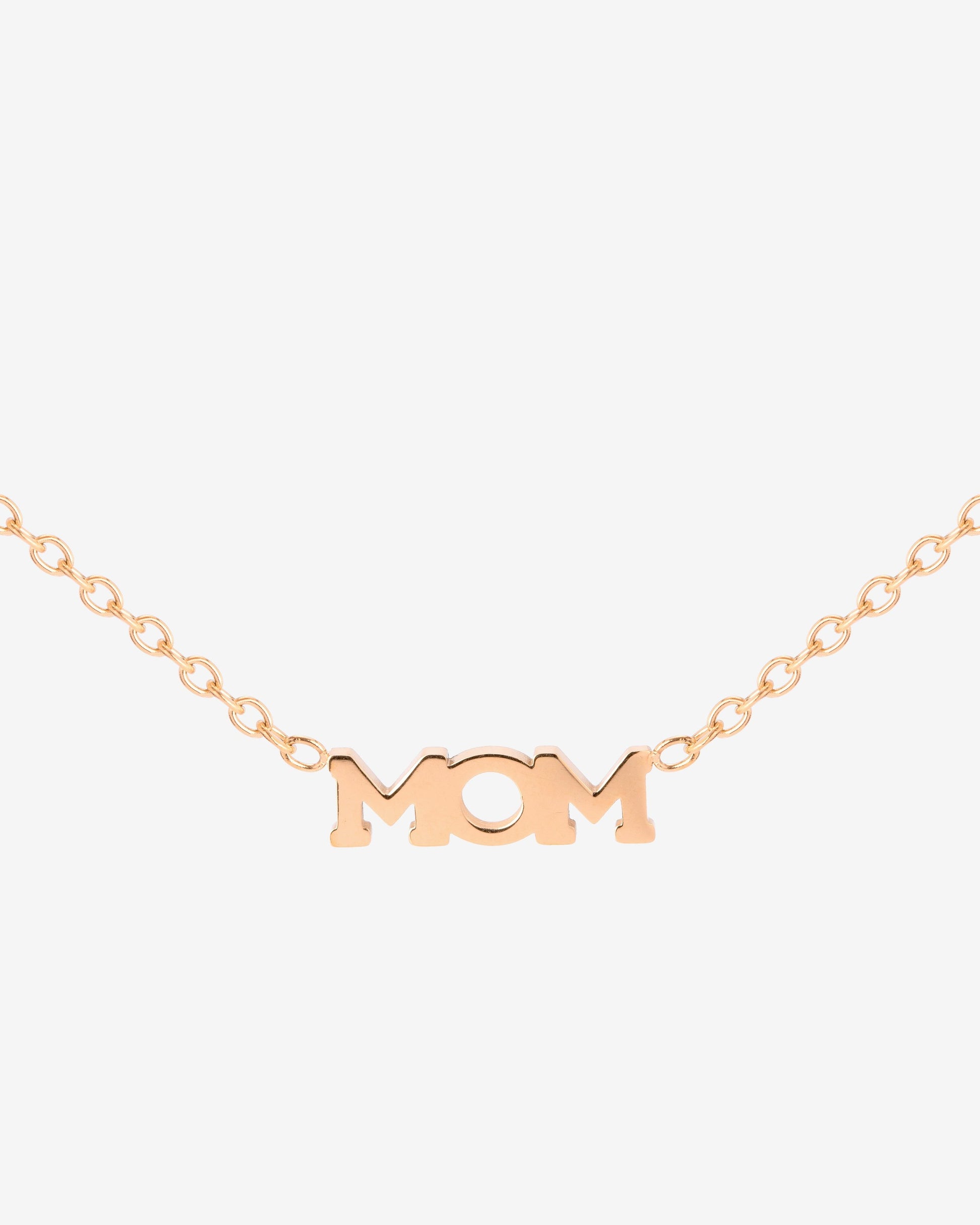 Mom Forever Necklace Rose Gold