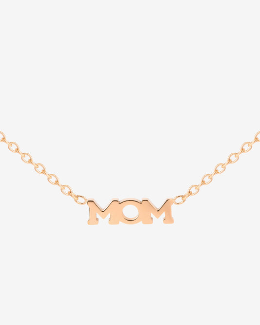 Mom Forever Necklace Rose Gold