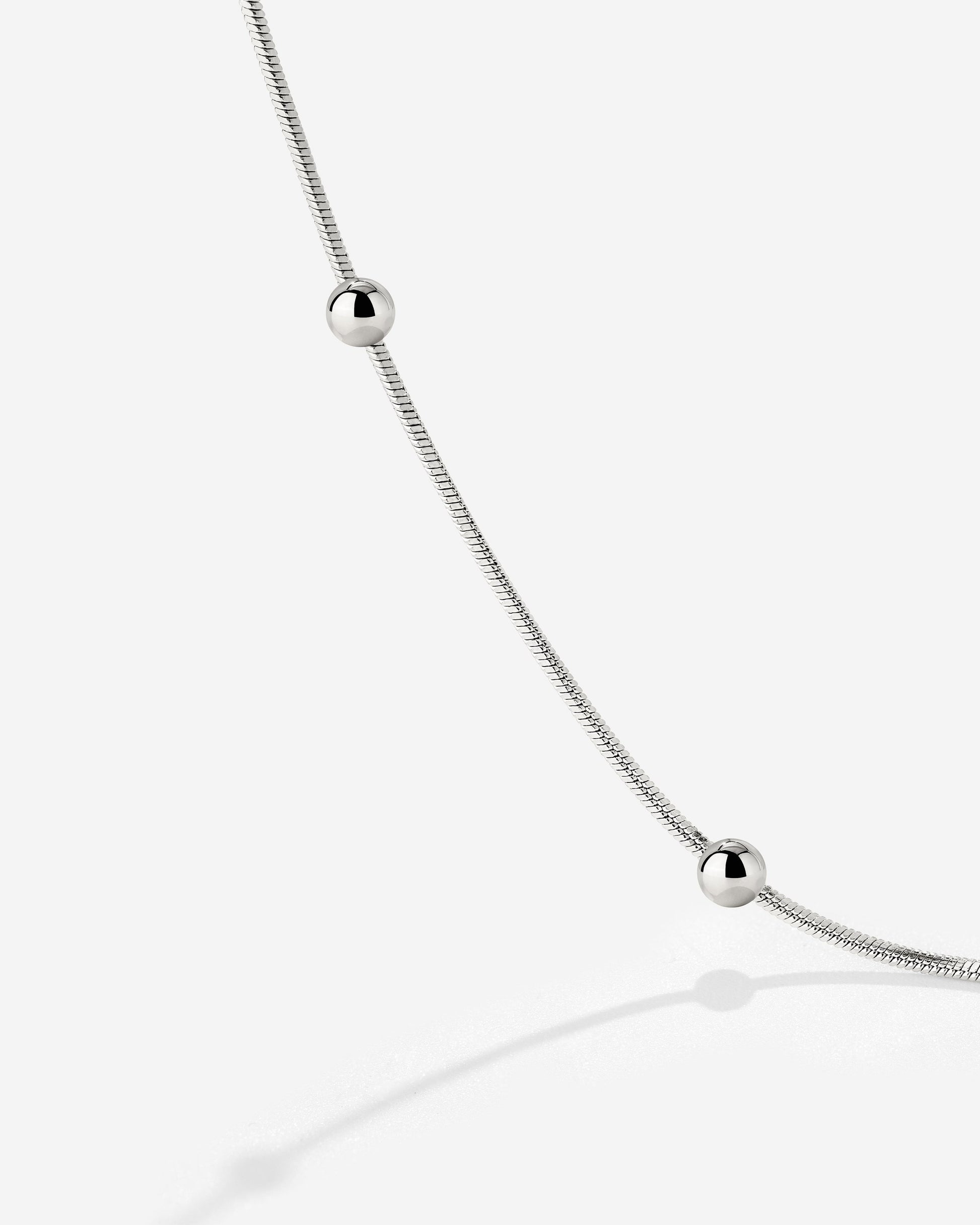 Moony Necklace Silver