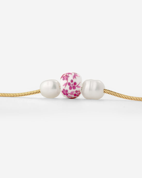 Painted Pink Necklace