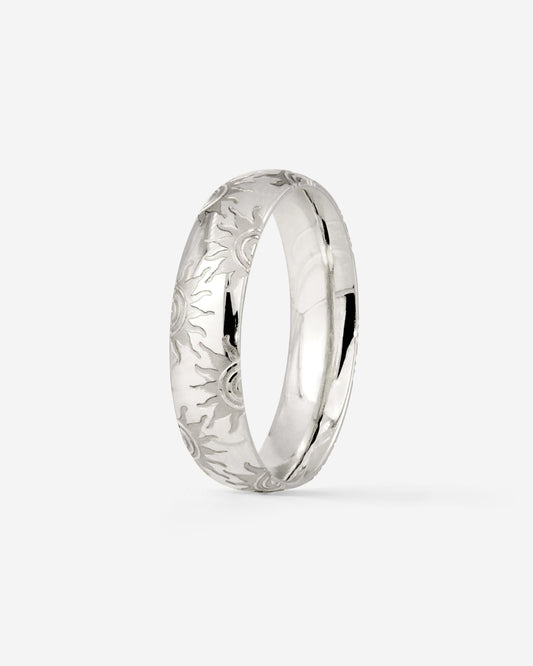 Sun Lover Ring Silver