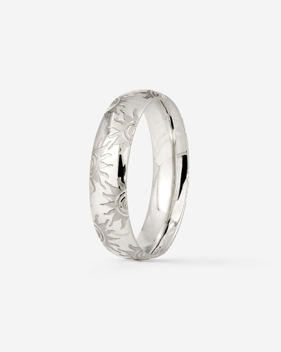 Sun Lover Ring Silver