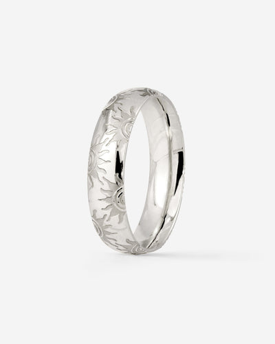 Sun Lover Ring Silver
