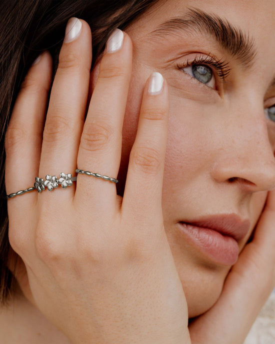 Meadow Ring Silver
