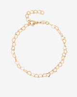 Heart after Heart Bracelet Rose Gold