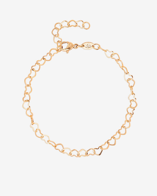 Heart after Heart Bracelet Rose Gold