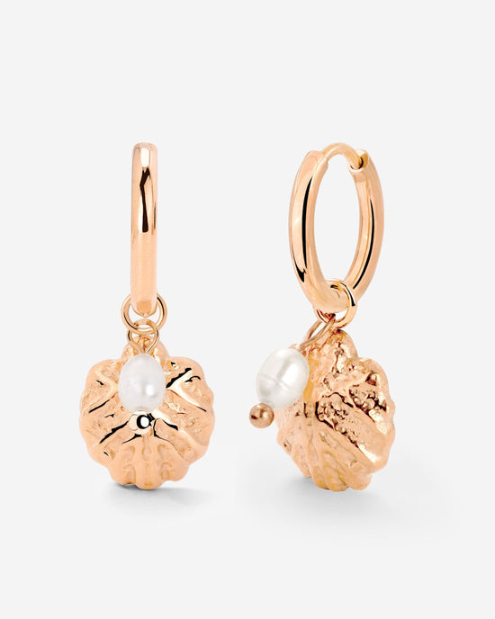 Ocean Lovers Hoop Set Small Rose Gold