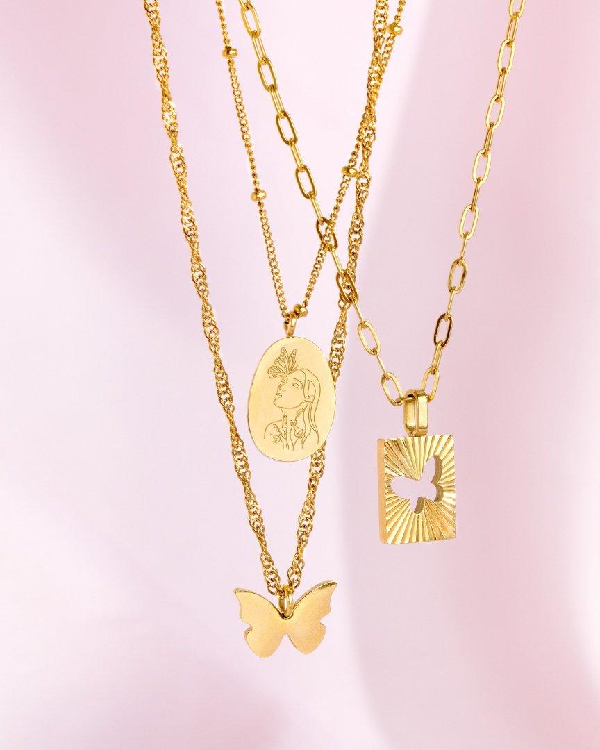 Tender Grace Necklace Gold