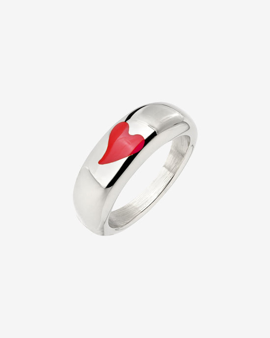 Hot Love Ring Silver