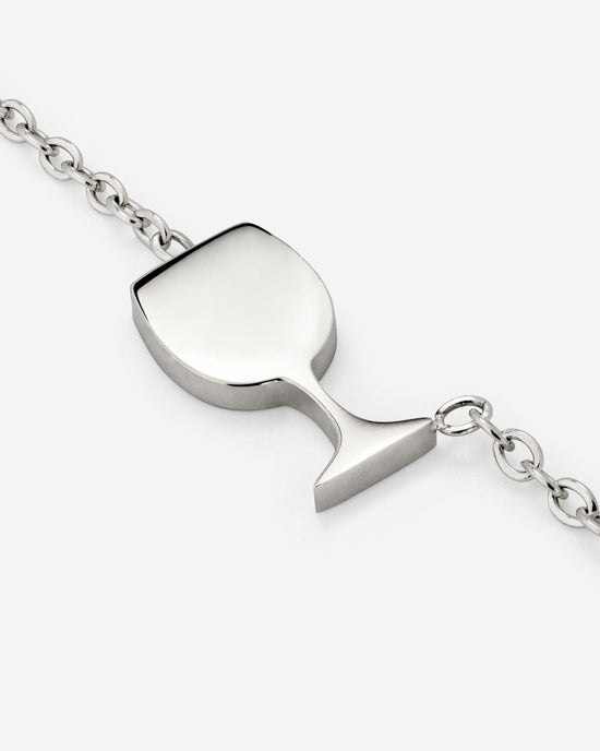 Vino Veritas Necklace Silver