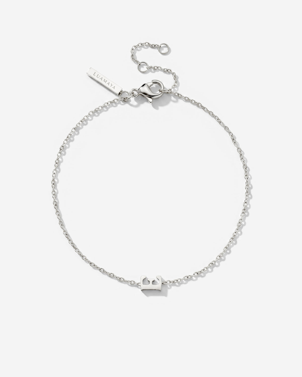 Tiny Letter Bracelet