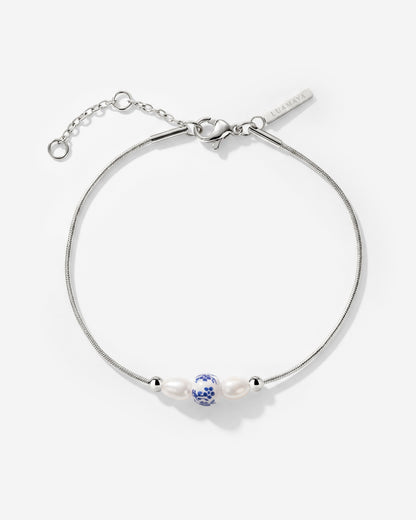Painted Blue Bracelet
