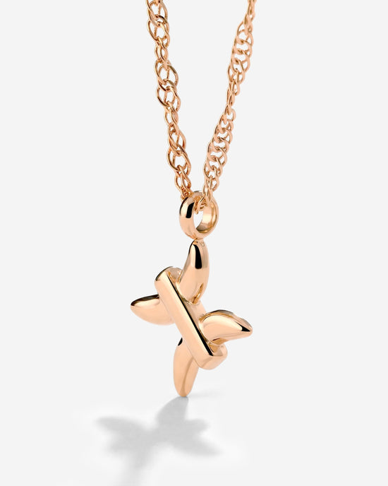 Pisces Bubble Necklace Rose Gold