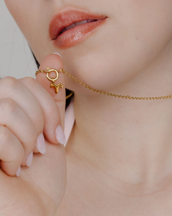 Bubble Zodiac Necklace Charms