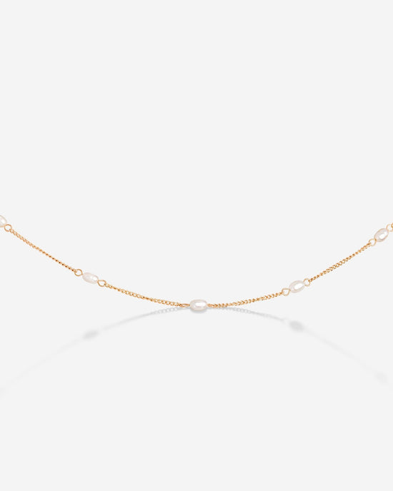 Pearl after Pearl Choker Rose Gold
