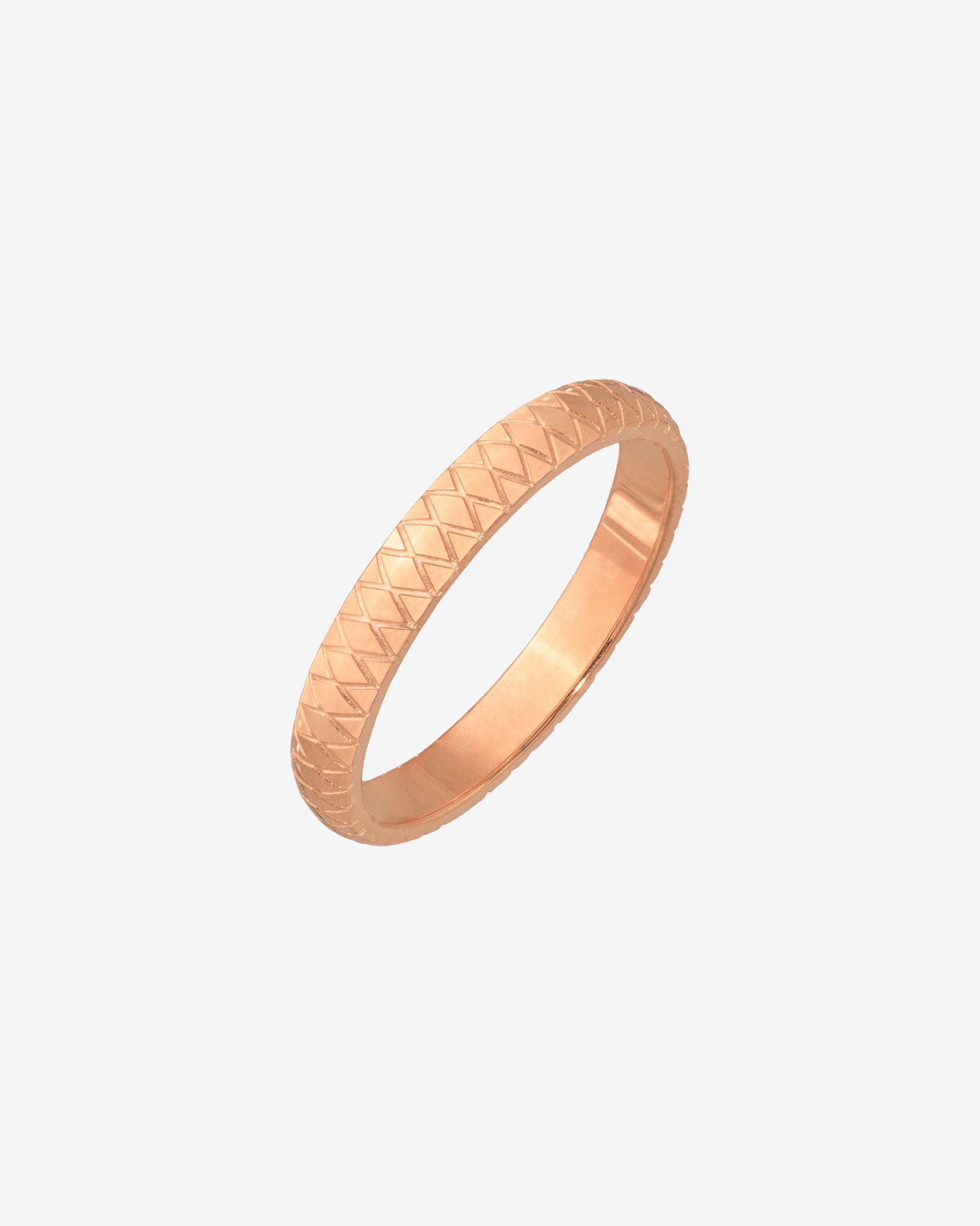 Cute Pattern Ring Rose Gold