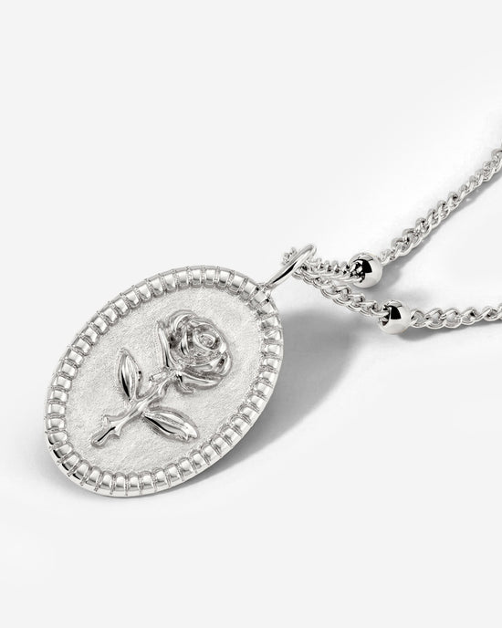 Tale as old as time Necklace Silver