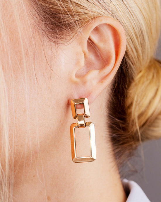 The Bold Ones Earrings Rose Gold