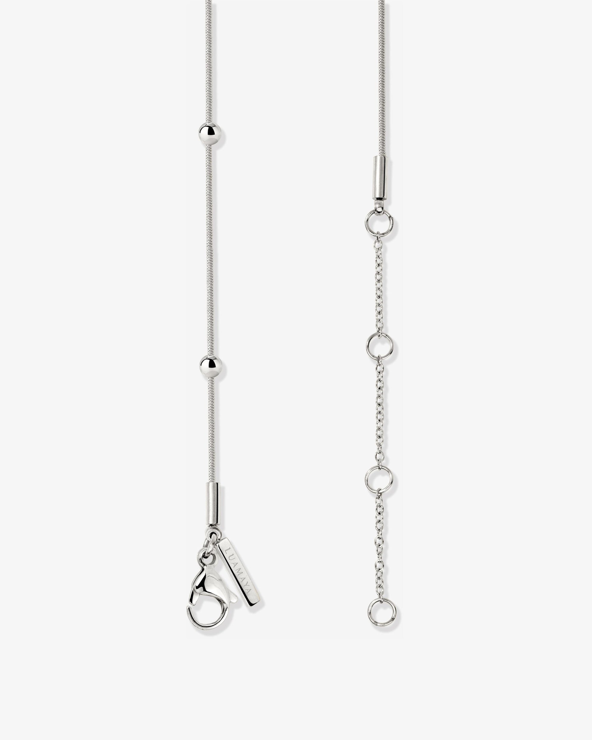 Moony Necklace Silver