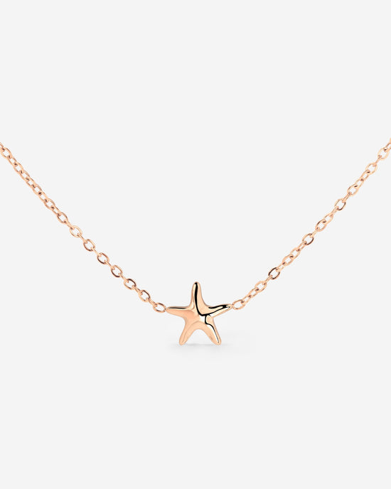 Sea Star Choker Rose Gold