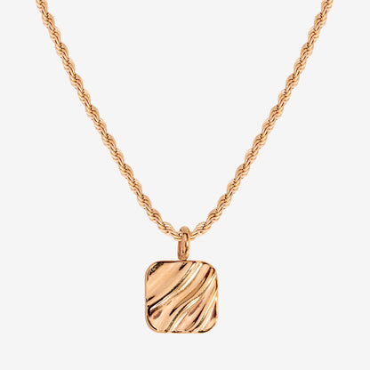 Sounds of the Sea Necklace Rose Gold