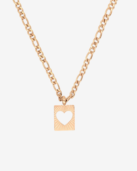 Summer Luv Necklace Rose Gold
