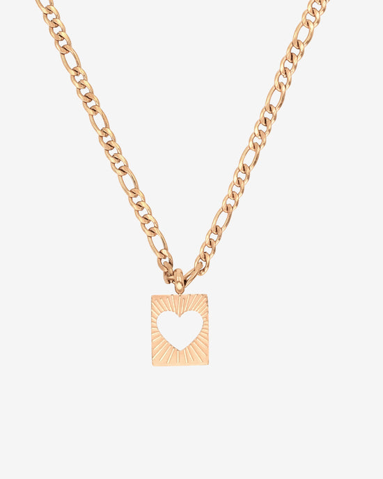 Summer Luv Necklace Rose Gold