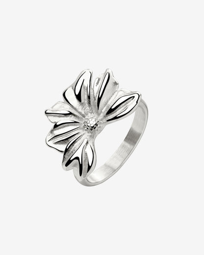 Eternal Bloom Ring Silver