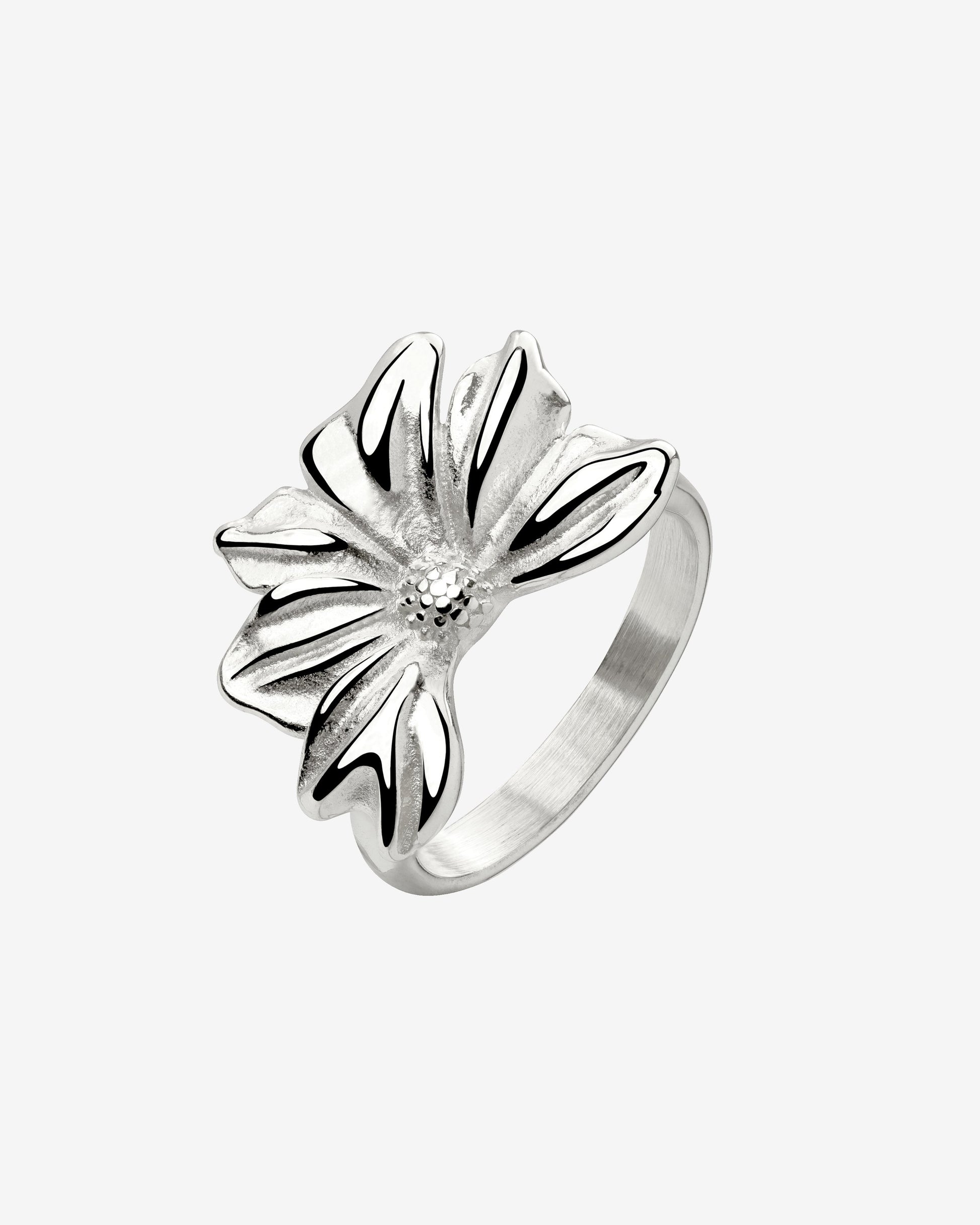 Eternal Bloom Ring Silver