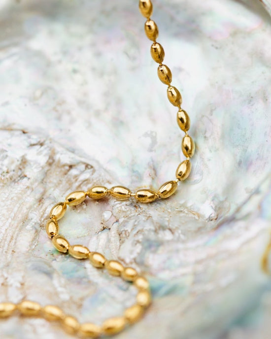 Drop in the Ocean Necklace gold