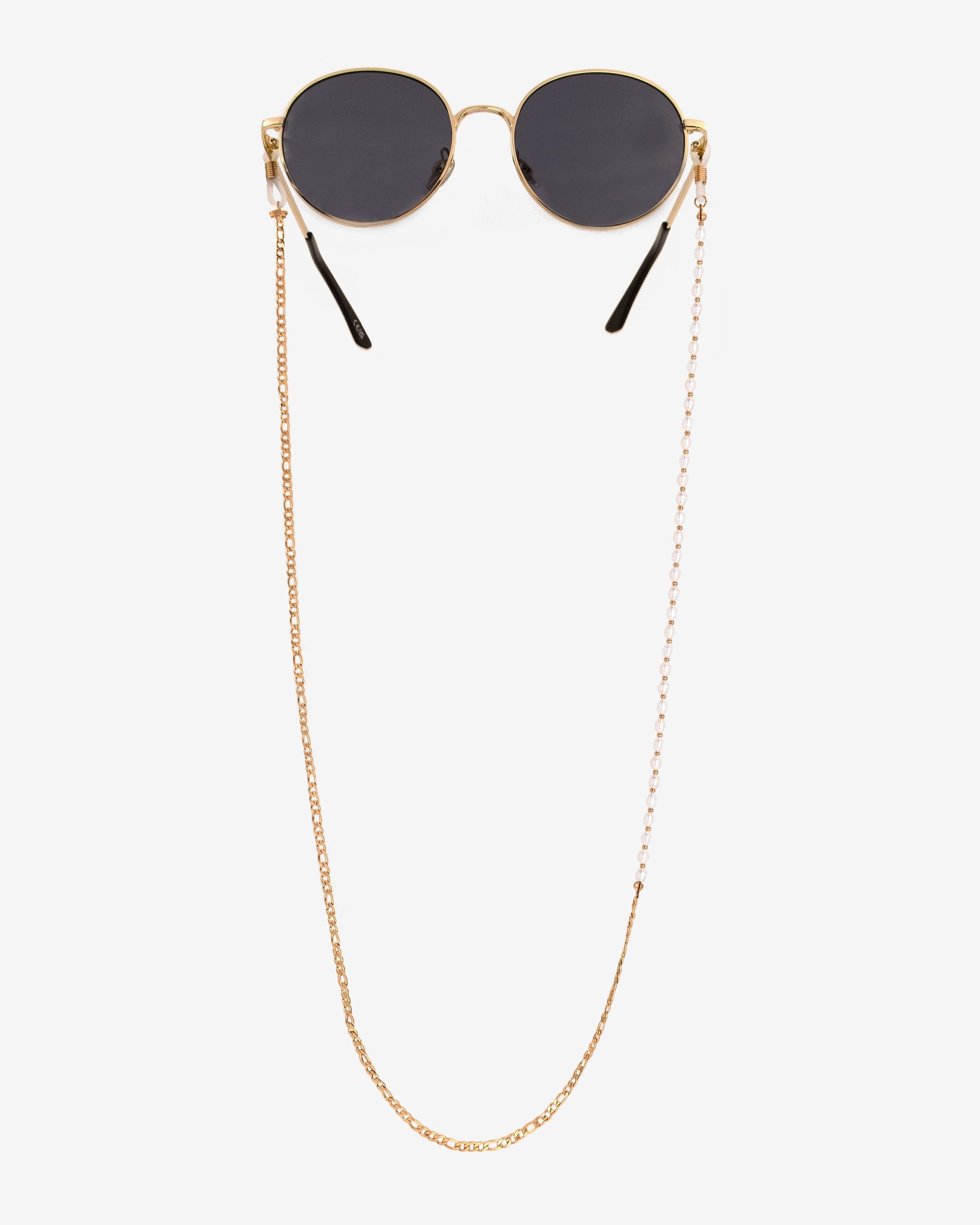 Pearly Sunglasses Chain Rose Gold