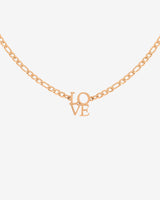Lots of Love Necklace Rose Gold
