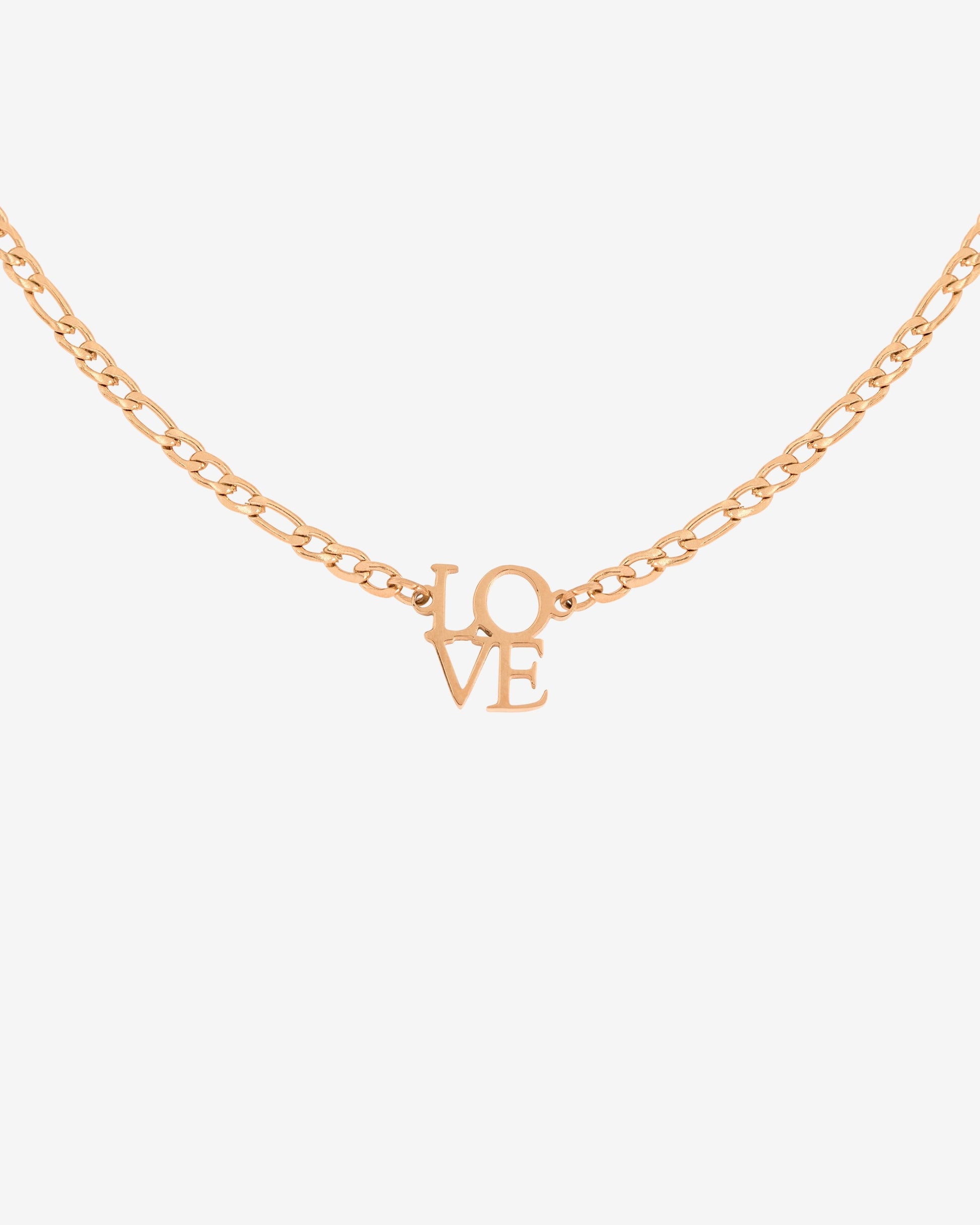 Lots of Love Necklace Rose Gold