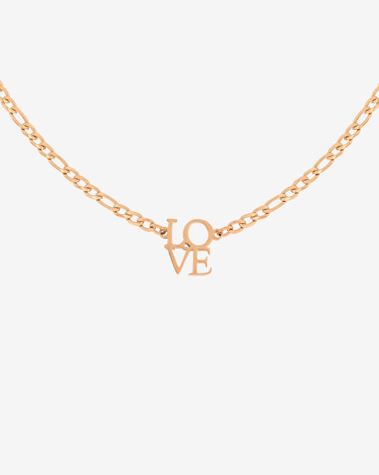 Lots of Love Necklace Rose Gold