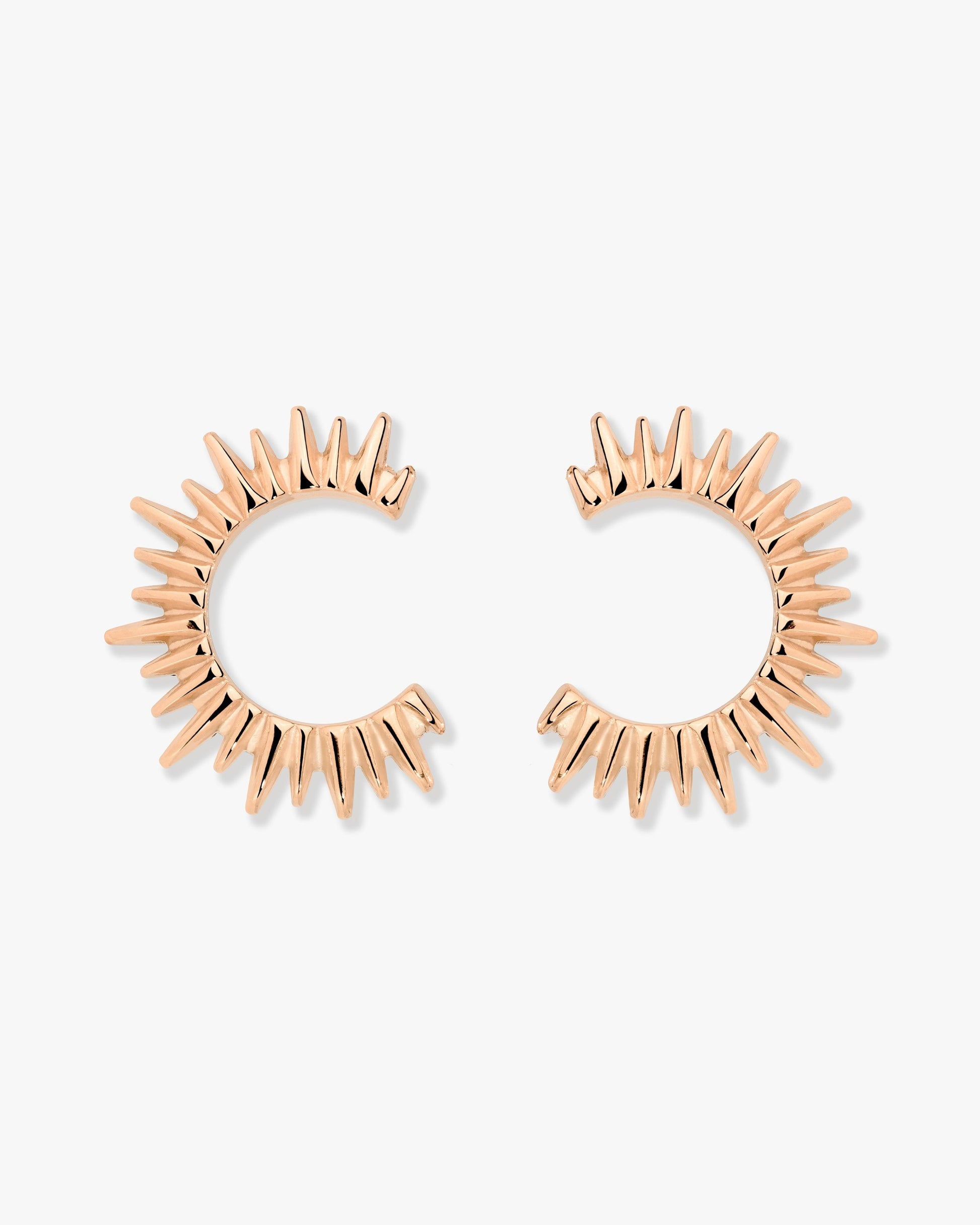 Icicle Earrings Rose Gold