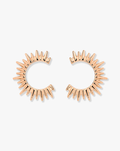 Icicle Earrings Rose Gold