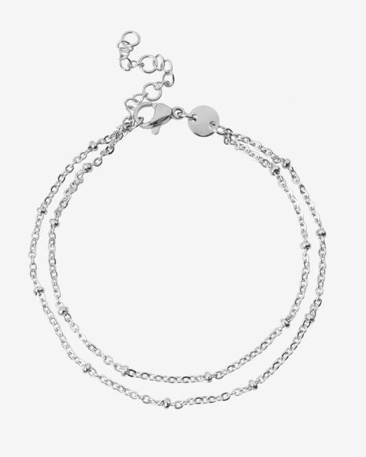 Puebla Anklet Silver