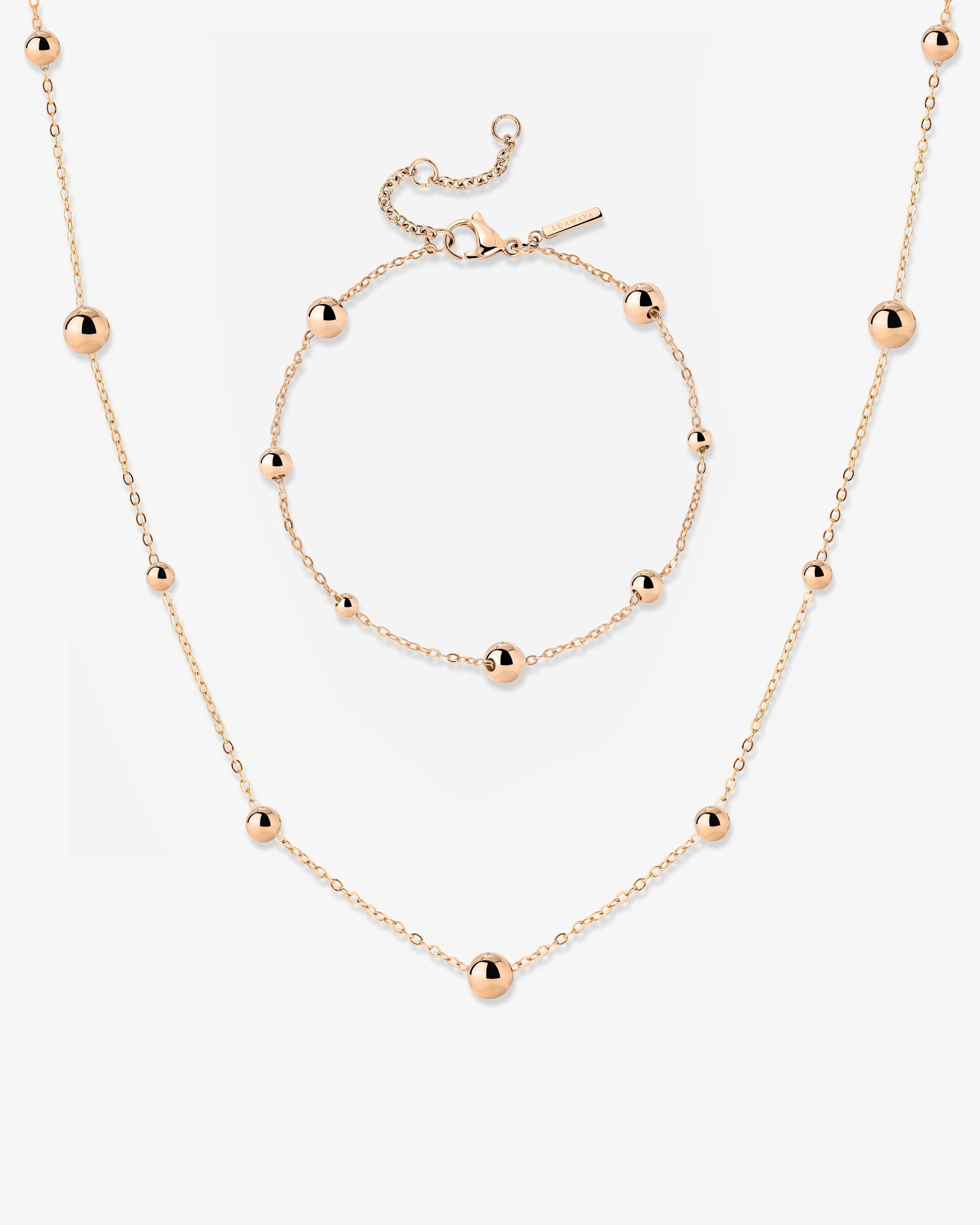 Infinite Beads Bundle Rose Gold