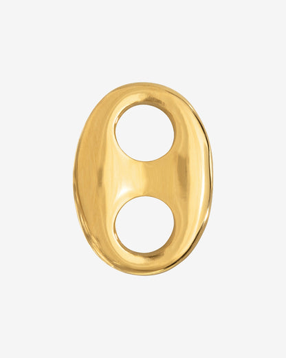 Chunky Gem Find Hoop Set Medium gold