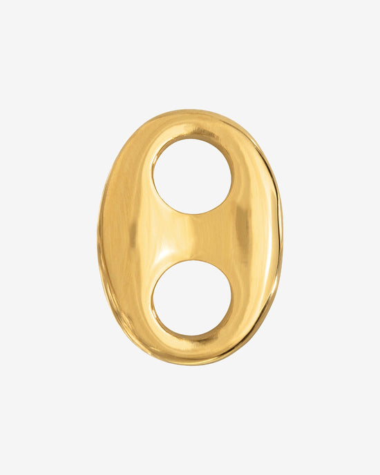 Chunky Gem Find Hoop Set Medium gold