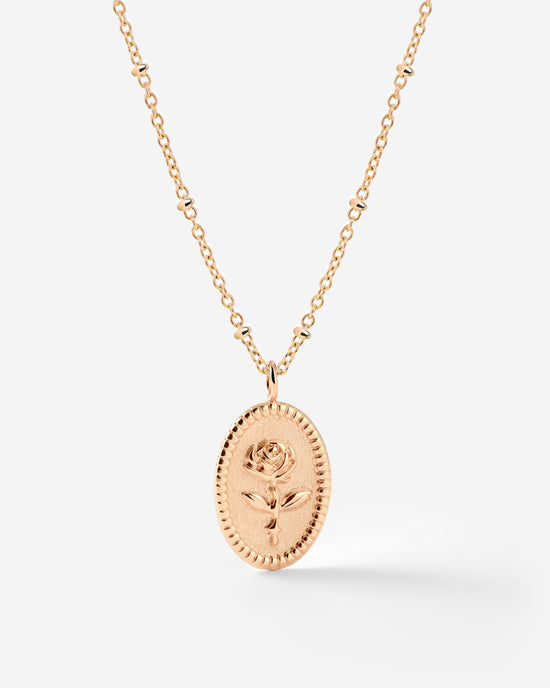 Tale as old as time Necklace Rose Gold