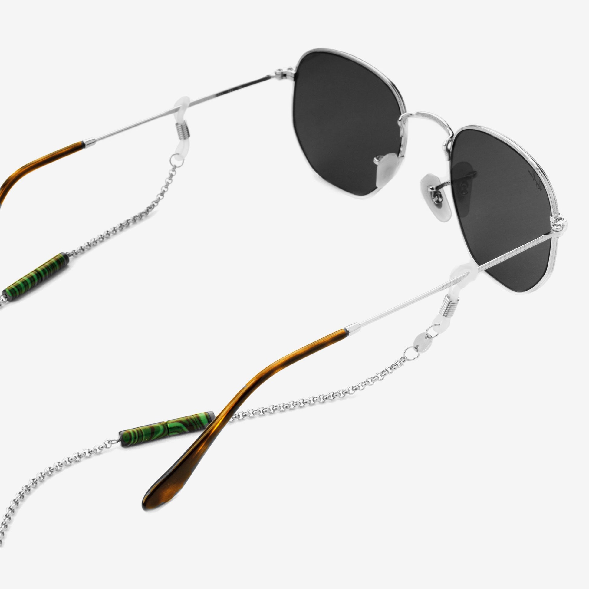 Palmera Sunglasses Chain Silver