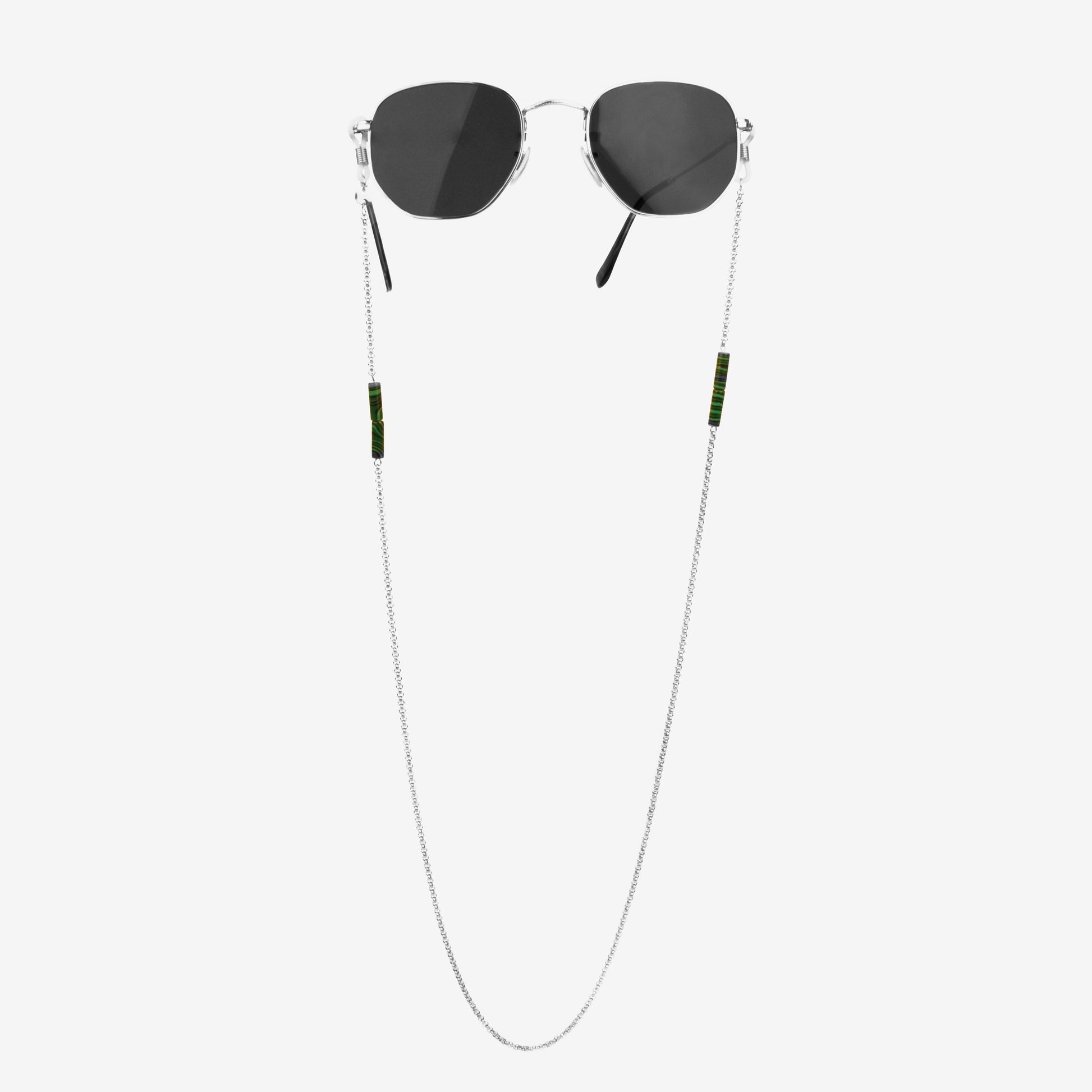 Palmera Sunglasses Chain Silver